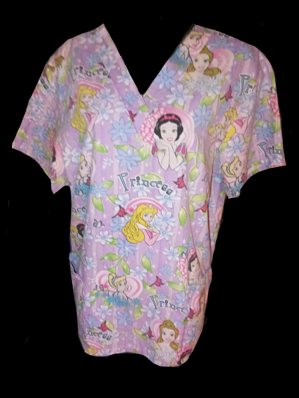 Disney Princess Scrub Top